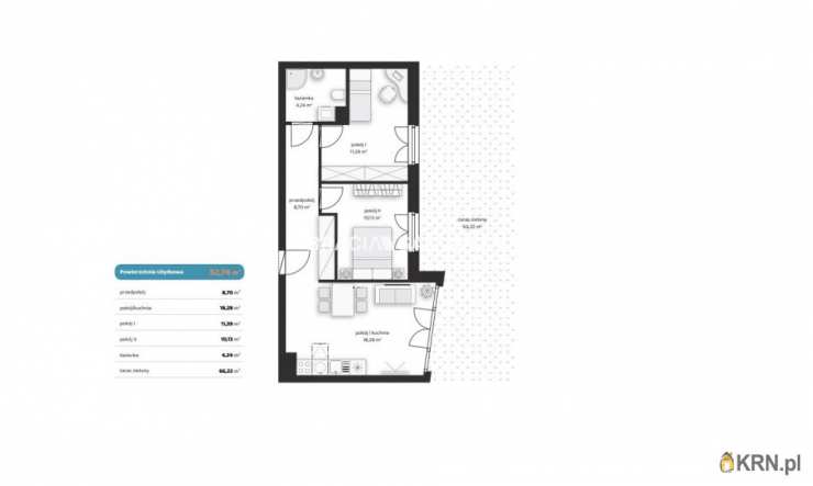 Kraków, Wzgórza Krzesławickie, ul. Polskich, Mieszkanie  na sprzedaż, 3 pokojowe