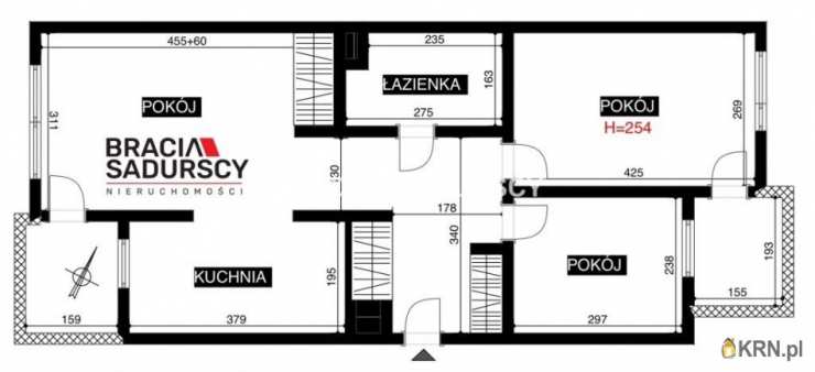 Kraków, Podgórze/Płaszów, ul. Przewóz, Mieszkanie  na sprzedaż, 3 pokojowe