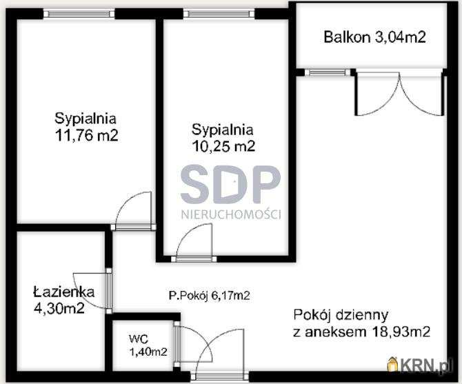 Mieszkanie  na sprzedaż, 3 pokojowe, Wrocław, Psie Pole/Zakrzów, ul. Odolanowska