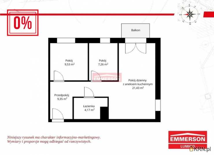 Mieszkanie  na sprzedaż, Kraków, Podgórze/Płaszów, ul. , 3 pokojowe