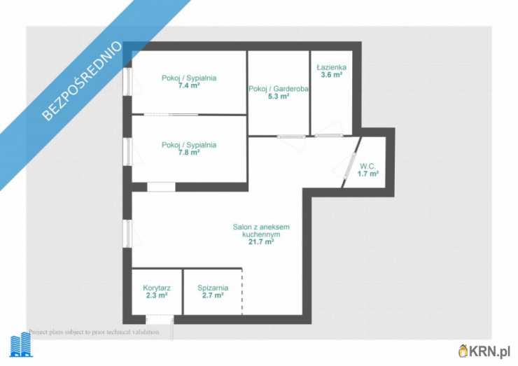 3 pokojowe, Mieszkanie  na sprzedaż, Nowy Dwór Mazowiecki, ul. 