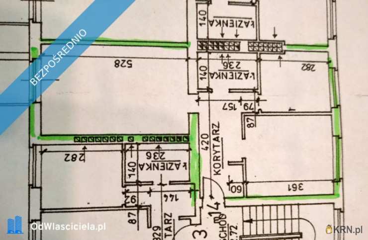 Poznań, Grunwald/Łazarz, ul. R. Dmowskiego, 3 pokojowe, Mieszkanie  na sprzedaż