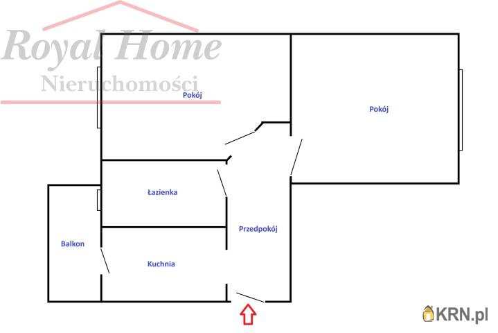 2 pokojowe, Mieszkanie  na sprzedaż, Wrocław, Śródmieście, ul. N. Barlickiego