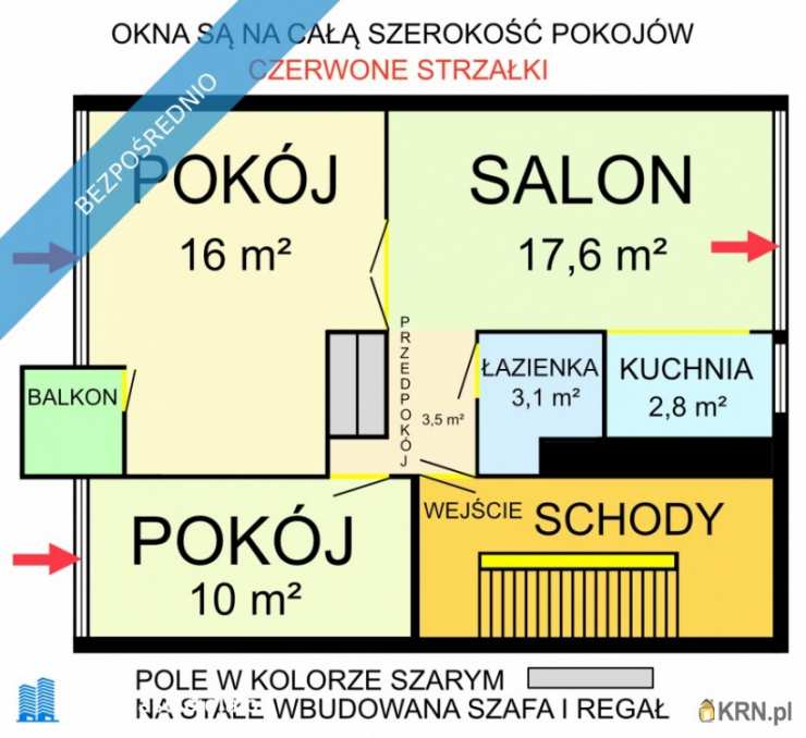 Mieszkanie  na sprzedaż, 3 pokojowe, Wrocław, Stare Miasto, ul. Kotlarska