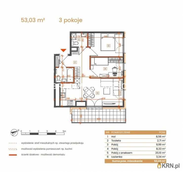Katowice, ul. Ceglana, Mieszkanie  na sprzedaż, 3 pokojowe
