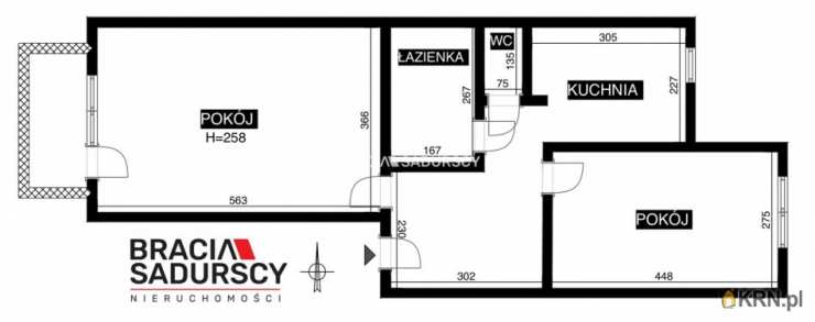 2 pokojowe, Mieszkanie  na sprzedaż, Kraków, Podgórze, ul. Janowa Wola