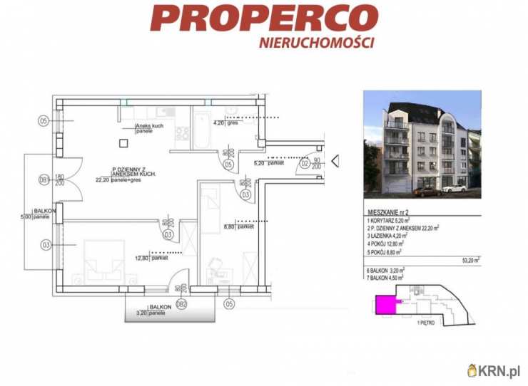 Kielce, ul. Starodomaszowska, 3 pokojowe, Mieszkanie  na sprzedaż