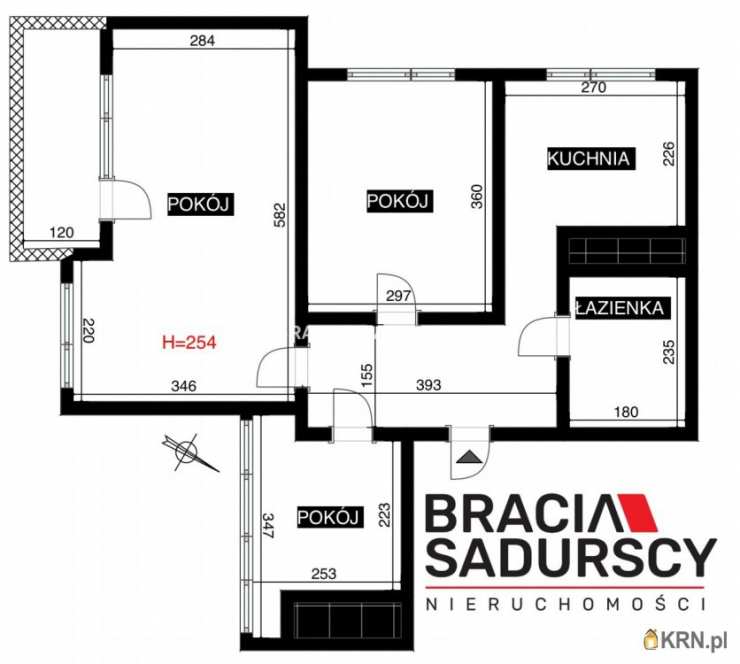 Kraków, Mistrzejowice, ul. Kombatantów, Mieszkanie  na sprzedaż, 3 pokojowe