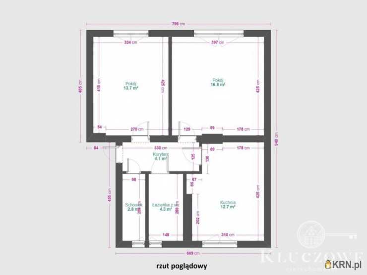 Czachówki, ul. , Mieszkanie  na sprzedaż, 2 pokojowe