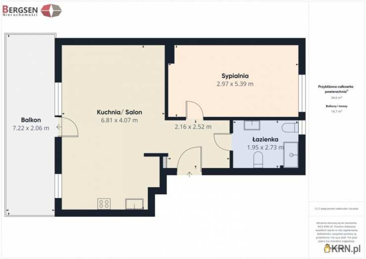 2 pokojowe, Kraków, Swoszowice/Kliny Borkowskie, ul. Mieczykowa, Mieszkanie  na sprzedaż