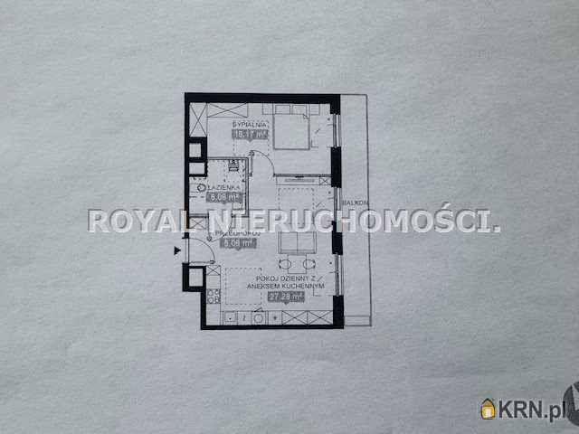 Mieszkanie  na sprzedaż, 2 pokojowe, Katowice, ul. J. Słowackiego