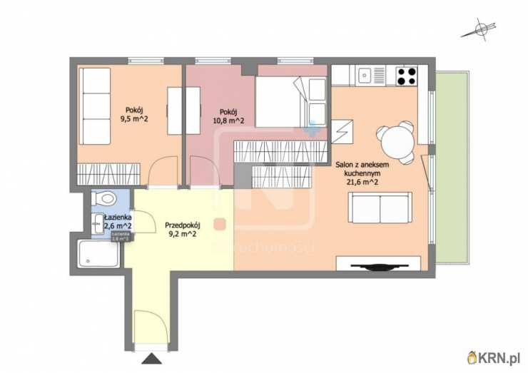 Nieruchomości Plus Piotr Kasprzak Paulina Pacelt Spółka Cywilna, Mieszkanie  na sprzedaż, Warszawa, Praga Południe/Grochów, ul. Kinowa