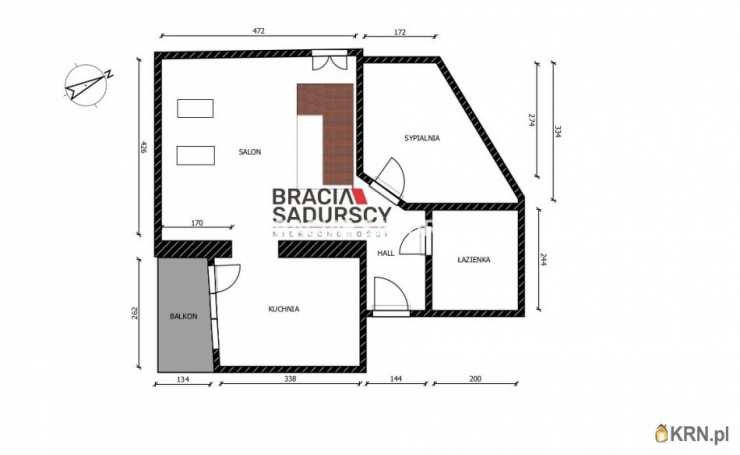 BRACIA SADURSCY NIERUCHOMOŚCI ODDZIAŁ BS5 NOWA HUTA, Mieszkanie  na sprzedaż, Kościelisko, ul. Nędzy Kubińca