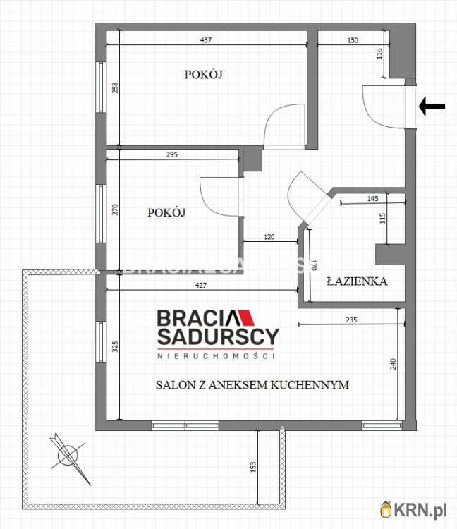 Mieszkanie  na sprzedaż, 3 pokojowe, Kraków, Bieżanów-Prokocim/Prokocim, ul. Mała Góra