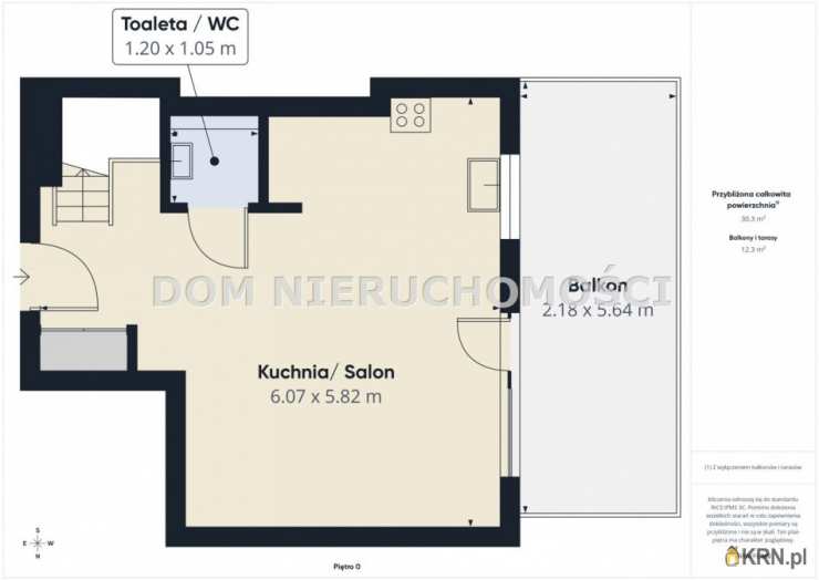 DOM Nieruchomości, Mieszkanie  na sprzedaż, Barczewo, ul. 