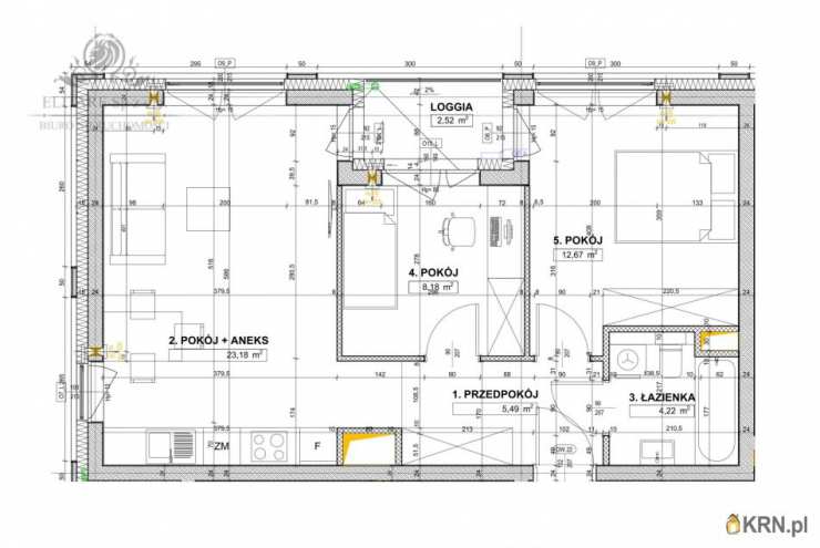 3 pokojowe, Wrocław, Krzyki, ul. , Mieszkanie  na sprzedaż