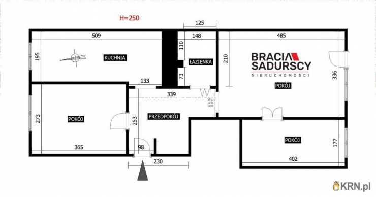 Kraków, Prądnik Biały/Azory, ul. B. Czerwieńskiego, Mieszkanie  na sprzedaż, 3 pokojowe