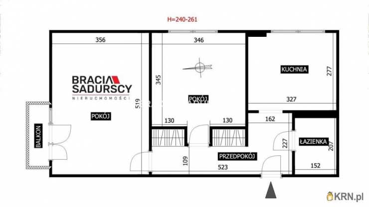 Skawina, ul. Wesoła, 2 pokojowe, Mieszkanie  na sprzedaż