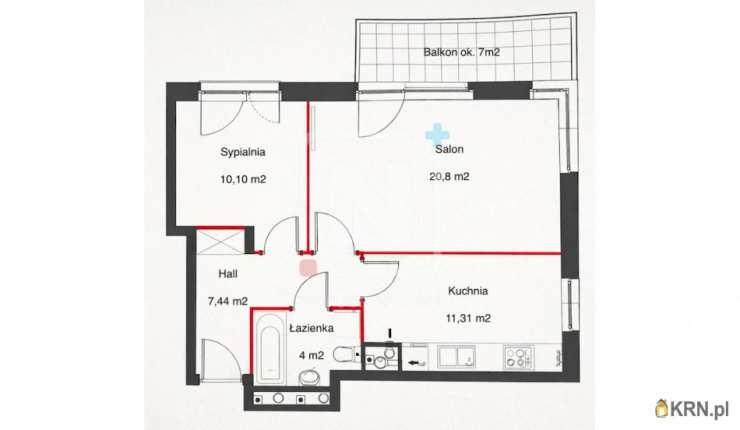 2 pokojowe, Warszawa, Mokotów/Służewiec, ul. Cybernetyki, Mieszkanie  na sprzedaż