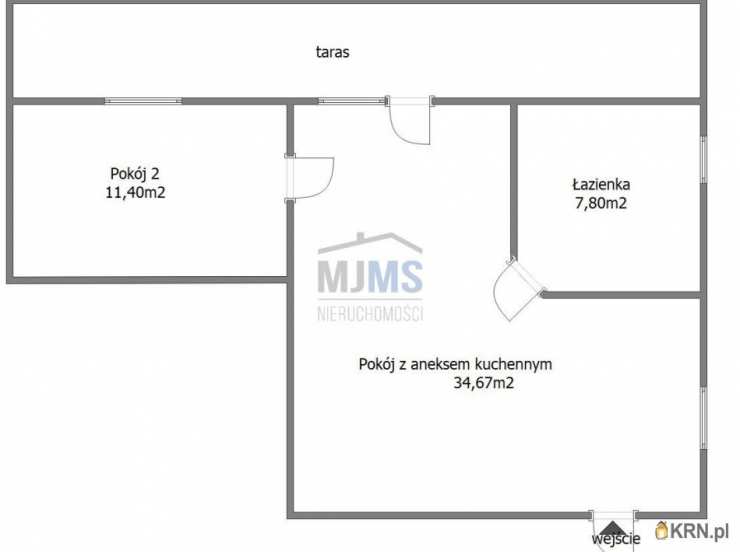 2 pokojowe, Mieszkanie  do wynajęcia, Wejherowo, ul. mjr. H. Sucharskiego