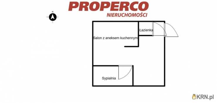 PROPERCO Sp. z o.o. Sp. k. , Mieszkanie  do wynajęcia, Kielce, ul. 