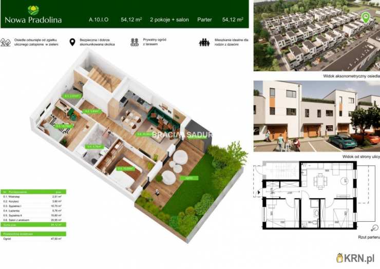 Tarnów, Zabłocie, ul. Skrzyszowska, Mieszkanie  na sprzedaż, 3 pokojowe