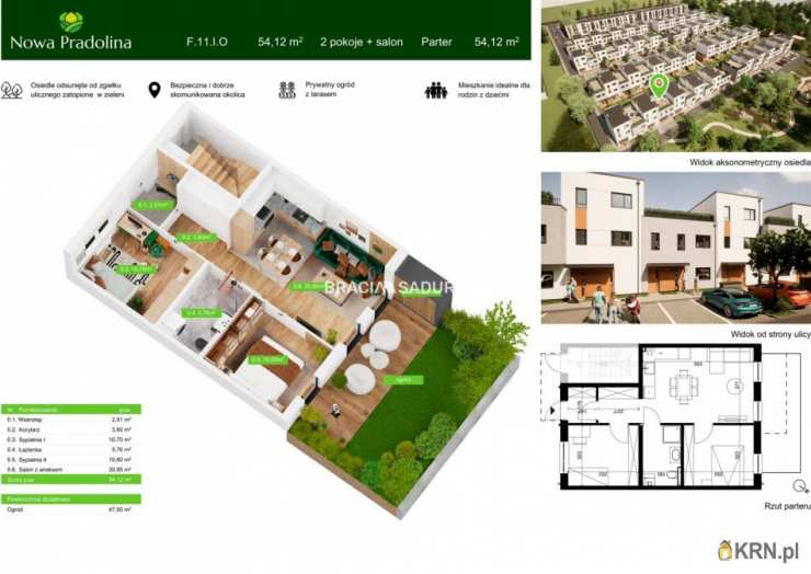 Mieszkanie  na sprzedaż, 3 pokojowe, Tarnów, Zabłocie, ul. Skrzyszowska