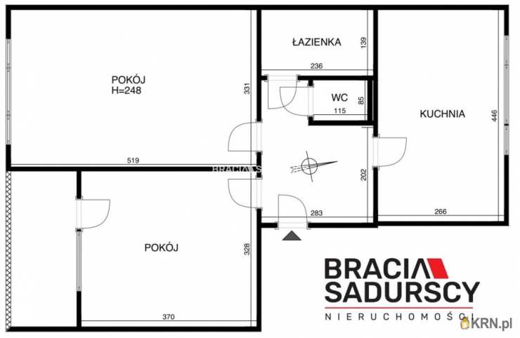 3 pokojowe, Radziemice, ul. , Mieszkanie  na sprzedaż