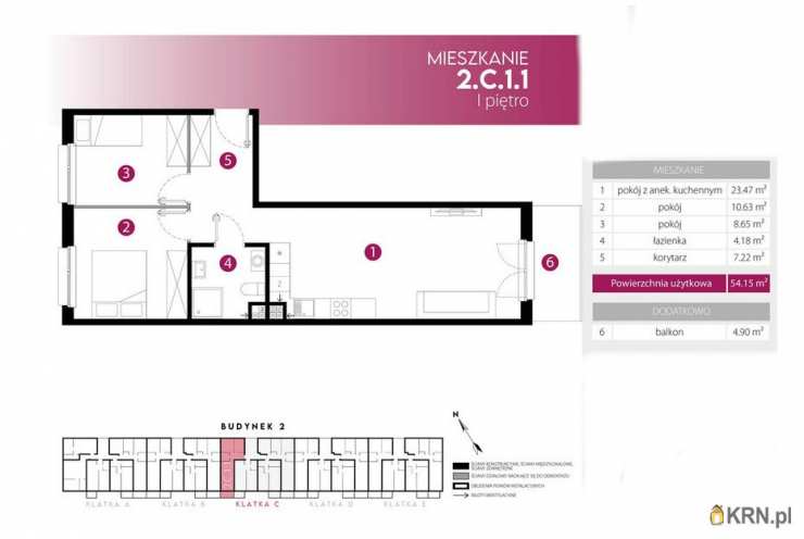 3 pokojowe, Wrocław, Fabryczna, ul. , Mieszkanie  na sprzedaż