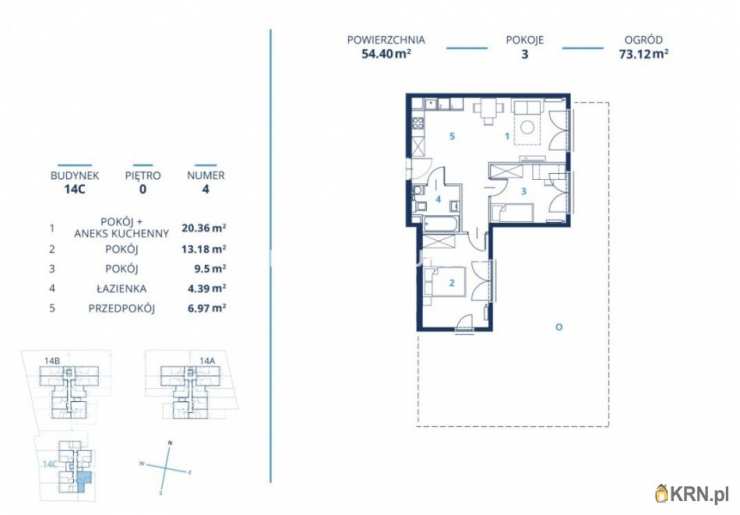 Mieszkanie  na sprzedaż, Kraków, Dębniki/Ruczaj, ul. , 3 pokojowe