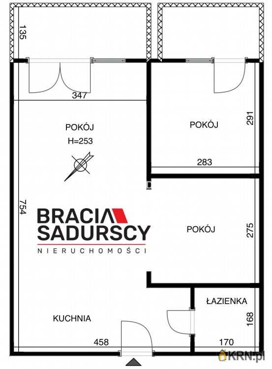 Mieszkanie  na sprzedaż, Kraków, Prądnik Biały, ul. Bociana, 2 pokojowe