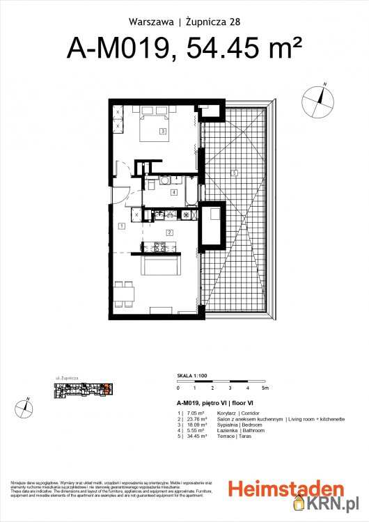 Mieszkanie  na sprzedaż, 2 pokojowe, Warszawa, ul. 