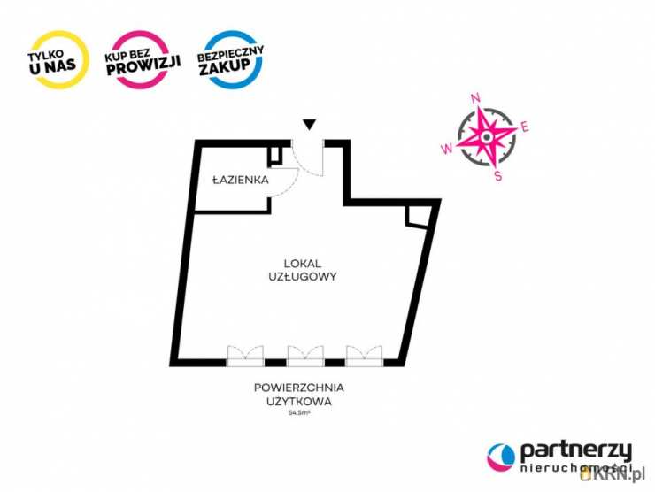 Gdańsk, Śródmieście, ul. Chmielna, 2 pokojowe, Mieszkanie  na sprzedaż