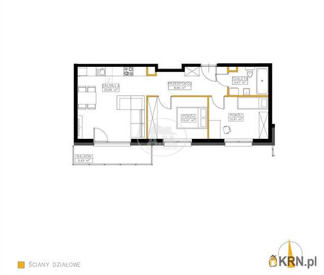 Mieszkanie  na sprzedaż, Wrocław, Fabryczna/Maślice, ul. Rędzińska, 3 pokojowe
