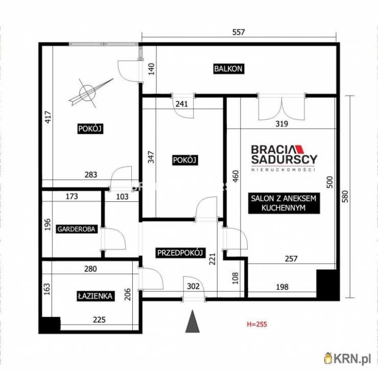 Kraków, Nowa Huta, ul. Szklane Domy, Mieszkanie  na sprzedaż, 3 pokojowe