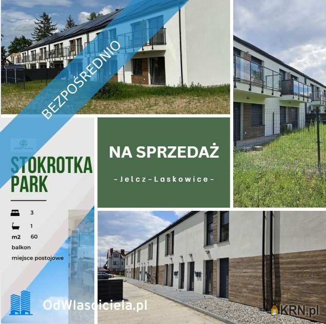 3 pokojowe, Mieszkanie  na sprzedaż, Jelcz-Laskowice, ul. 