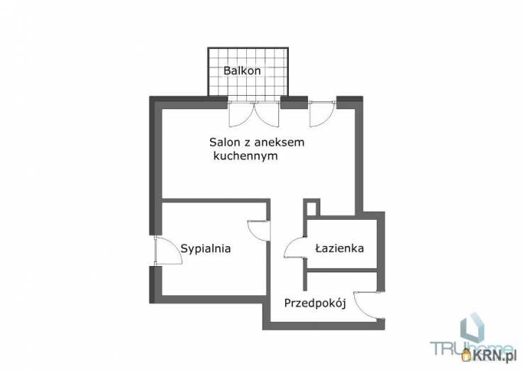 Katowice, Dąb, ul. Baildona, 2 pokojowe, Mieszkanie  do wynajęcia