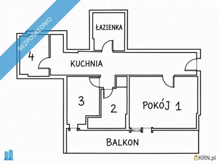 Mieszkanie  na sprzedaż, 4 pokojowe, Katowice, Zawodzie, ul. 1 Maja