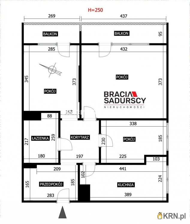 Kraków, Bieńczyce, ul. Kazimierzowskie, Mieszkanie  na sprzedaż, 3 pokojowe