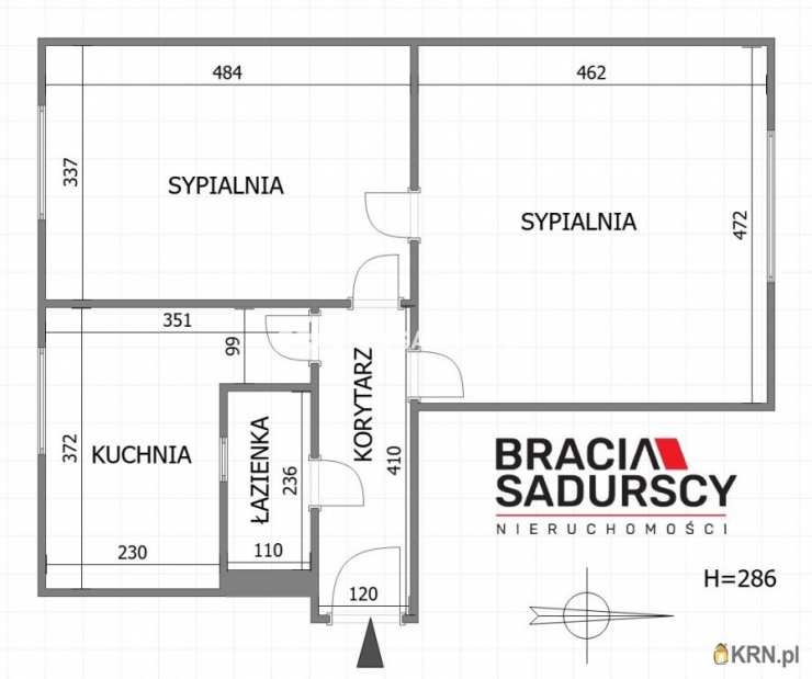 2 pokojowe, Kraków, Grzegórzki, ul. Mogilska, Mieszkanie  na sprzedaż