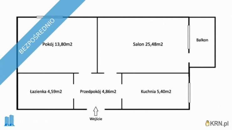2 pokojowe, Olsztyn, ul. W. Pstrowskiego, Mieszkanie  na sprzedaż
