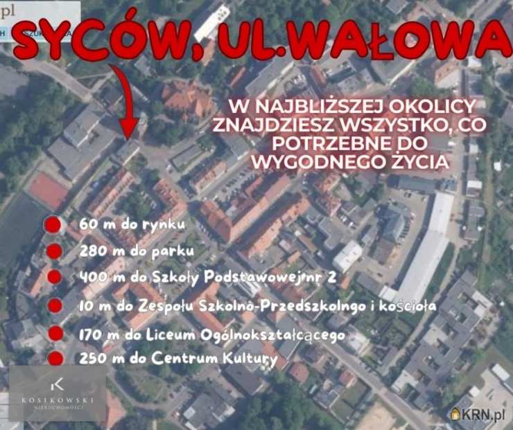 Kosikowski Nieruchomości, Mieszkanie  na sprzedaż, Syców, ul. 