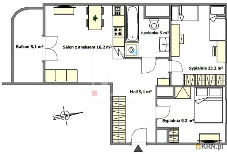 Nieruchomości Plus Piotr Kasprzak Paulina Pacelt Spółka Cywilna, Mieszkanie  na sprzedaż, Warszawa, Ursus/Gołąbki, ul. E. Rakuszanki