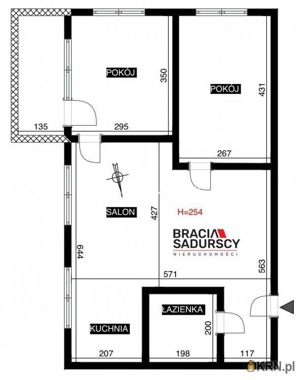 Mieszkanie  na sprzedaż, 3 pokojowe, Kraków, Prądnik Czerwony, ul. Kwartowa