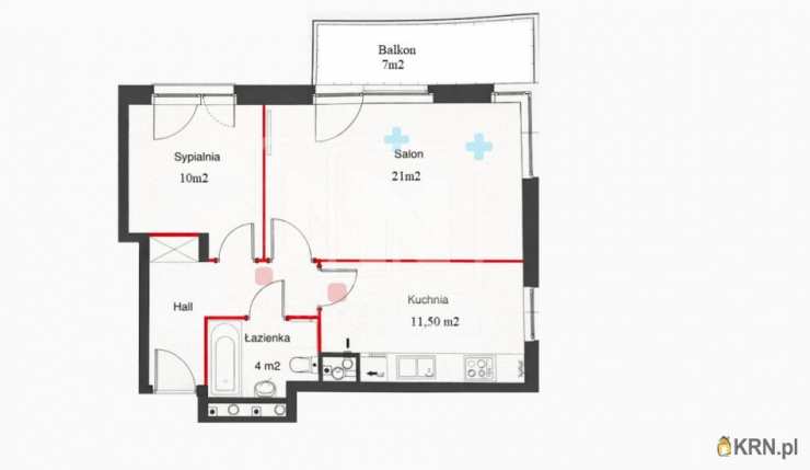 Warszawa, Mokotów, ul. Cybernetyki, 2 pokojowe, Mieszkanie  na sprzedaż