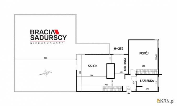 Mieszkanie  do wynajęcia, Kraków, Dębniki/Zakrzówek, ul. Zakrzowiecka, 2 pokojowe