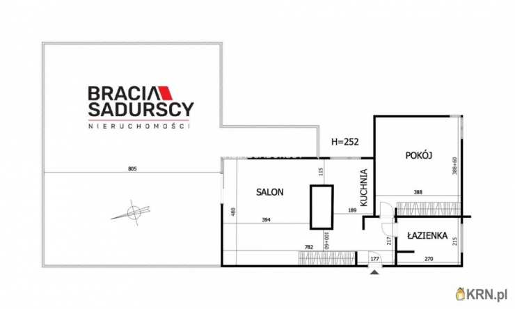 Kraków, Dębniki/Zakrzówek, ul. Zakrzowiecka, Mieszkanie  do wynajęcia, 2 pokojowe
