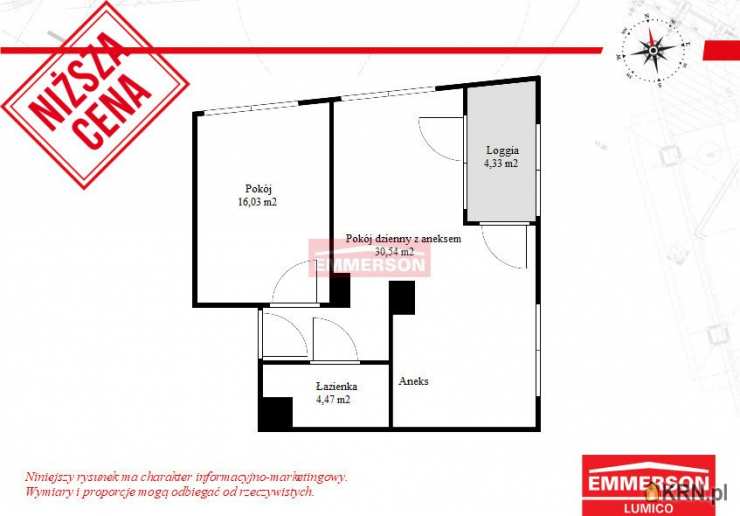 Kraków, Stare Miasto, ul. , 2 pokojowe, Mieszkanie  na sprzedaż
