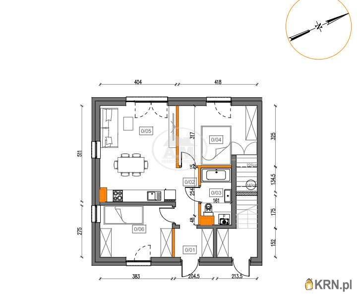 3 pokojowe, Wilczyce, ul. Wrocławska, Mieszkanie  na sprzedaż