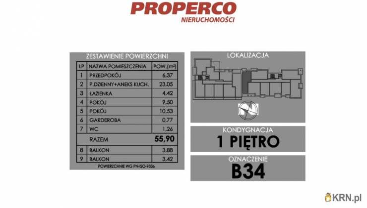 PROPERCO Sp. z o.o. Sp. k. , Mieszkanie  na sprzedaż, Skarżysko-Kamienna, ul. Żeromskiego